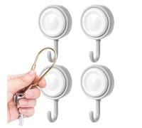 Ganci Per Colla 4 Pezzi - Ganci A Parete Rotabili A 360 ° Forti Di Stoccaggio Per Bagno, Camera Per Bambini, Lato Letto, Cucina, Casa Estiva, Giardino O Capanna Am See | Riutilizzabile E Spazial
