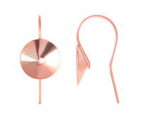 Ganci per filo di pesce in argento sterling per cristalli a forma di Rivoli...