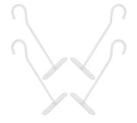 Ganci per fioriere da soffitto 4 pezzi Ganci per piante da parete Ganci per