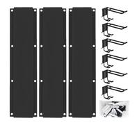 Ganci per garage | 6 pezzi resistenti multiuso | ganci per capannoni | per capannone, cantina, officina, giardino, cortile, prato, bici, scale per utensili elettrici e sedie