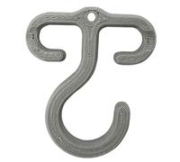 Ganci per garage - Gancio per organizer resistente, di montaggio a parete per corde, gancio da parete per vestiti, impermeabile e antiruggine, molteplici usi per bagno, cucina, casa