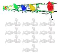 Ganci per grondaie per luci esterne, ganci per cavi di luce natalizia, organizer per cavi per Halloween, tetto, patio, portico, muri di , ghirlande, scandole, finestre, giardino, cortile