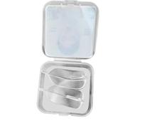 Ganci per impugnatura trasparente in 2 pezzi - Adesivo invisibile per il sollevamento 'orecchio | Nastro di supporto riutilizzabile per il lobo 'orecchio | Toppa adesiva trasparente per la reg