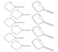 Ganci per luci a corda da 20 pezzi Ganci a vite Ganci per viti a occhiello