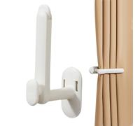 Ganci per Muro-Mantenimento Telescopico Autoadesivo E Di, Supporto per Finestre Senza Trapano E Gancio Di Stoccaggio, Forti Ganci a Parete Rimovibili per Dormitorio, Casa in Affitto, Cucin