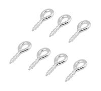 Ganci per Occhi Piccoli, Mini Perni per Occhi Ganci per Viti con Filo in Lega Ganci per Occhi Risultati di Gioielli 3 Colori 200 Pezzi/Borsa Perni per Occhi Perni per Occhi