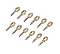 Ganci per Occhi Piccoli, Mini Perni per Occhi Ganci per Viti con Filo in Lega Ganci per Occhi Risultati di Gioielli 3 Colori 200 Pezzi/Borsa Perni per Occhi Puntine per Occhi