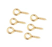Ganci per Occhi Piccoli, Mini Perni per Occhi Ganci per Viti con Filo in Lega Ganci per Occhi Risultati di Gioielli 3 Colori 200 Pezzi/Borsa Perni per Occhi Puntine per Occhi