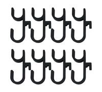 Ganci Per Ombrelli Per Auto Da 8 Pezzi, Clip Di Stoccaggio Per Auto Senza Punzonatura, Accessori Portatili Per La Finitura Dell'Auto, Adatti Per Appendere Ombrelli, Borse Della Spesa, Ecc.