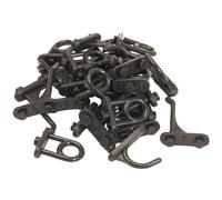 Ganci per panello murale serie 30 pezzi 1960098 Valex