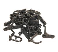 Ganci per panello murale serie 30 pezzi 1960098 Valex