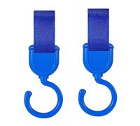 Ganci per passeggino, 40 g, con gancio per passeggino girevole, 2 pezzi, pratici ganci per borsa da mamma, adatti per veicoli elettrici, sedie a rotelle, girevole a 360 gradi