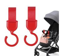 Ganci per passeggino per borse, gancio girevole per mamma, eleganti per passeggino, ganci per borse, ganci multiuso, per carrello della spesa, sedie a rotelle