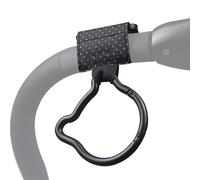 Ganci per passeggino, portaoggetti, organizer per passeggino, portaborse in lega di zinco resistente, accessori per per borse per pannolini, borse e corse