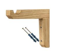 Ganci per piante da interno da parete - per appendere piante in legno, ganci a forma di L per piante appese, staffe per appendere piante da interni per vasi di fiori, mangiatoia per uccelli