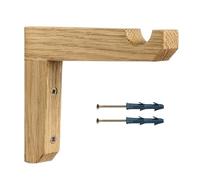 Ganci Per Piante Da Parete - Supporto Per Piante In Legno | Ganci Per Piante D'appartamento, Ganci Da Parete A Forma Di L Per Vasi Esterne, Lanterne E Decorazione Con Campanelli