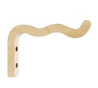Ganci per piante - Ganci decorativi in legno per piante | Staffe per piante in legno resistenti | Ganci per fioriere | Ganci per cesti in legno per piante da parete, campanelli a vento, staffe per