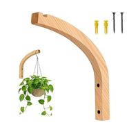 Ganci per piante | Supporto rustico antiscivolo per lanterna in legno - Ganci da parete per piante e portavaso, per casa, soggiorno, camera da , balcone, ufficio, interno, esterno, giardino P
