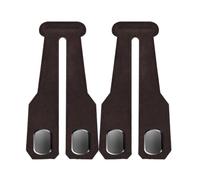 Ganci Per Poggiatesta 2 Pezzi Antiscivolo Universale Supporto | Ganci Sedili Appendiborsa per Borsa Bagaglio Interni SUV Camper Camion Furgone Van Veicolo Auto Viaggio Marrone