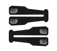 Ganci per poggiatesta per auto, 2 pezzi, organizer universale | Gancio per sedile auto, per borsa, bagagli, cappello, berlina, SUV, camper, camion, furgoni, veicoli, viaggi, colore nero