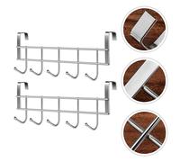 Ganci per porta da 2 pezzi Ganci sopra la porta in acciaio inossidabile dietro