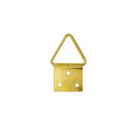 Ganci per quadri ferro ottonato GR2 10 pz Ottone