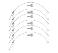 Ganci per quadri, Kit Filo for Sospendere 12 Pezzi Con Ganci Maniglia for Corda A Specchio for Cornice Portafoto Tenda A Art