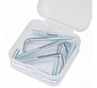 Ganci per quadri per parete rigida Kit per appendere quadri Gancio per parete rigida Forma a L 8PC-F