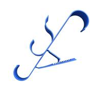 Ganci per Recinzione Attrezzature Piscina,2 Pezzi Supporto Tubo da Esterno - Ganci Resistenti Antiruggine Organizzazione Accessori per Esterni Piscina Deck Borsa Asciugamani