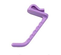 Ganci Per Scaffali Di Negozi 50/5PCS Supermercato Mesh Panel Ganci Colore Multi-Purpose Display Scaffalature Gancio di Stoccaggio Chiave a Parete Organizzazione Domestica(Purple-7.3x1.8cm,5PCS)