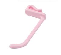 Ganci Per Scaffali Di Negozi 50/5PCS Supermercato Mesh Panel Ganci Colore Multi-Purpose Display Scaffalature Gancio di Stoccaggio Chiave a Parete Organizzazione Domestica(Pink-7.3x1.8cm,50PCS)