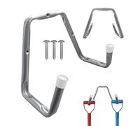 Ganci Per Scale - Ganci Robusti Per Garage | Hooks Multiuso A Parete Per Scale, Tubi E Attrezzi | Staffe In Acciaio Per Scales | Per Capanno Da Giardino, Officina, Cantina, Cortile, Studio, Garage