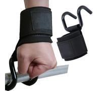 Ganci per sollevamento pesi da uomo, presa ergonomica comoda, supporto e protezione per i polsi per trazione e palestra a casa