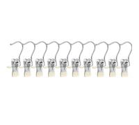 Ganci per stivali, ganci per lavanderia, mollette da appendere, per armadio, organizer per calzini, asciugamani, resistenti, per armadio, pantaloni da viaggio, calzini, borse, confezione da 10