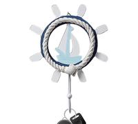 Ganci per telo mare, ganci da parete rustici e costieri, ganci decorativi da parete, a tema mediterraneo, per bagno, camera da, soggiorno