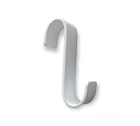 Ganci per Termoarredo bianco, Gancio Bagno in PMMA CRYLUX COLATO bianco Bagno Appendi accappatoio asciugamani appendiabiti per termosifoni (3)