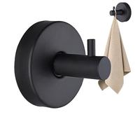 Ganci per ventose per doccia, ganci per abiti, Gancio per asciugamano a penzolante, Potenti ganci in acciaio inossidabile per parete doccia, decorativi per la casa per bagno, cucina, soggiorno