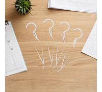 Ganci per zanzariere da 50 pezzi: ganci per tende in plastica per zanzariere -