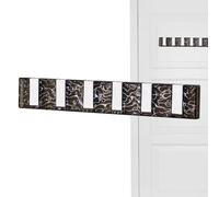 Ganci pieghevoli per il bagno, ganci pieghevoli a parete | Ganci da bagno adesivi forti con struttura chiave per pianoforte | Gancio portaoggetti per zaino dietro la porta