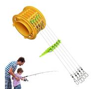 Ganci porta esca Supporto per amo da pesca in Tandem | Supporto leader di pesca, piattaforme per capelli per la pesca alla carpa, Kit di piattaforme per capelli per la pesca