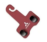 Ganci Premium in Pelle per Sedile Auto, Doppio Gancio per Mitsubishi Colt 5 Doors 2004 2005 2006 2007 2008 2009 2010, Pratico per Borse e Oggetti, Accessorio Organizzatore per Auto di Qualità, Uno