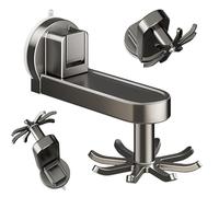 Ganci rotanti per utensili da cucina, ganci per utensili da cucina sotto armadio | Supporto per utensili da cucina a ventosa, supporto per utensili rotante a 360° - Gancio per appendere