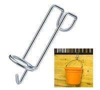 Ganci secchiello per cavalli in materiale ferroso perfetti per fienili e garage