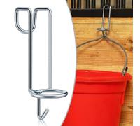 Ganci secchio in ferro regolabili per secchi acqua e mangime stalla fienile gara
