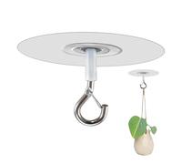 Ganci Senza Trapano Per Soffitto - Gancio Del Soffitto Adesivo | Robusto Gancio Appiccicoso Ganci Autoadesivi Resistenti All'acqua Per Il Soffitto | Gadget Di Utilità Per Piante, Campanelli A, L