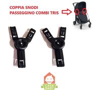 Ganci Telaio Cappottina Passeggino Cam Combi Tris Snodo per Parasole Coppia Sini