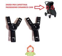 Ganci Telaio Cappottina Passeggino Cam Dinamico Snodo per Parasole Coppia Sinist
