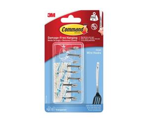 Ganci Trasparenti Command™ Confezione Valore (Confezione 9) COM17067CLR9