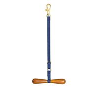 Gancio a forma di T a forma di sella, cinghia di sospensione regolabile, robusto supporto da parete per selle western inglese, rack versatile per riporre in casa o in casa (blu, taglia unica)
