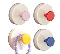 Gancio a - ganci a per doccia | ganci per doccia suctiion | 4 pezzi abito hook | gancio rimovibile | tazze suctiion ad assorbimento forte | Porta asciugamani per doccia da cucina